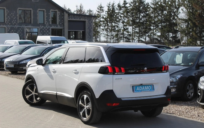 Peugeot 5008 cena 105900 przebieg: 92100, rok produkcji 2019 z Szprotawa małe 631